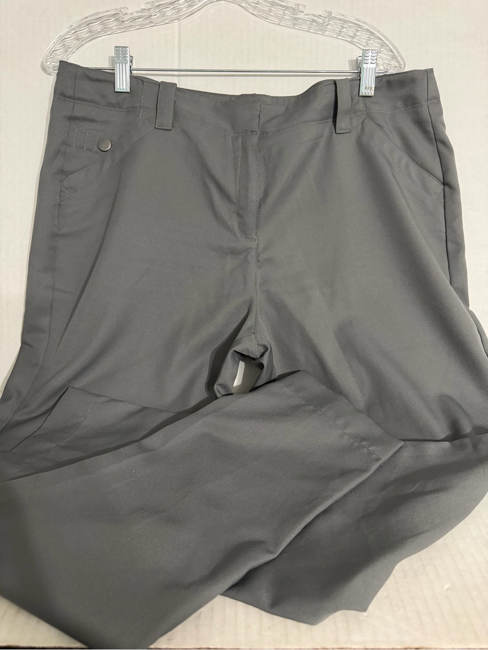 PGA Tour Ladies Gray Golf Pants